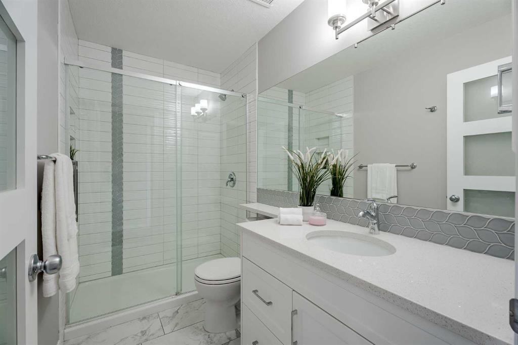 41 Covebrook Close Ne, Calgary, AB - Indoor Photo Showing Bathroom