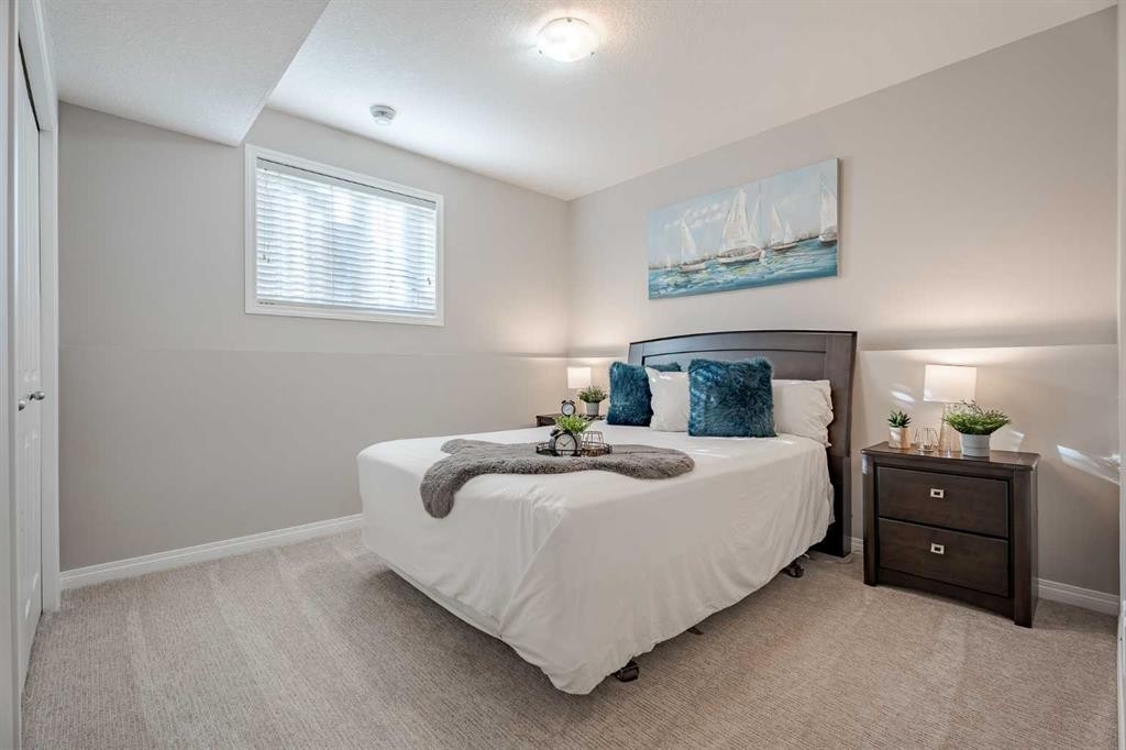 41 Covebrook Close Ne, Calgary, AB - Indoor Photo Showing Bedroom