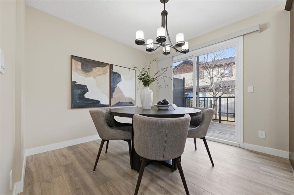 117 Panatella Park Nw, Calgary, AB - Indoor Photo Showing Dining Room