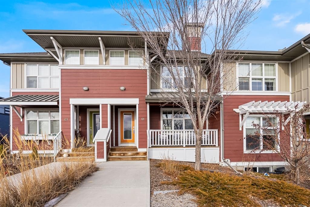 121 Marine Drive Se, Calgary, AB - Outdoor With Deck Patio Veranda With Facade
