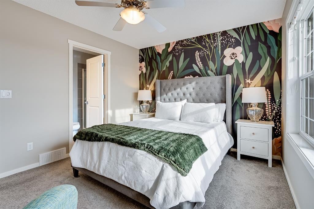 121 Marine Drive Se, Calgary, AB - Indoor Photo Showing Bedroom