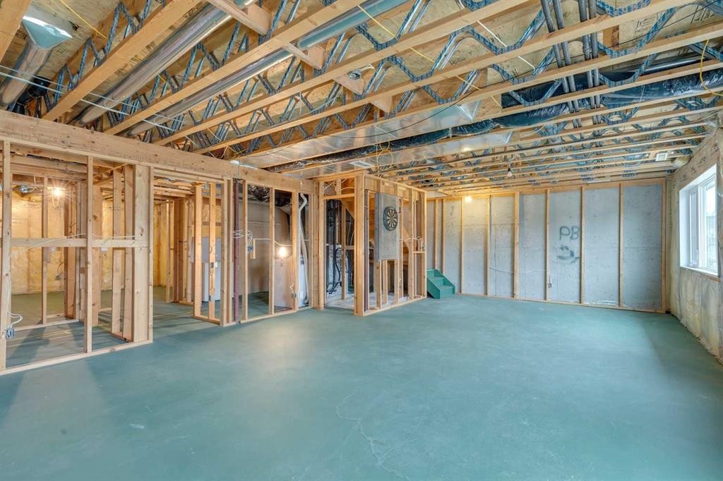 42 Harvest Oak Circle Ne, Calgary, AB - Indoor Photo Showing Basement