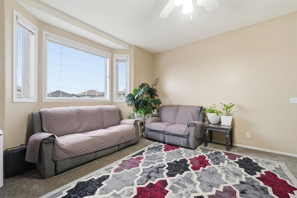 131 San Fernando Crescent Ne, Calgary, AB - Indoor Photo Showing Living Room
