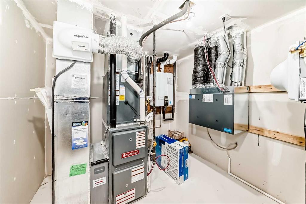 535 Tekarra Drive Nw, Calgary, AB - Indoor Photo Showing Basement