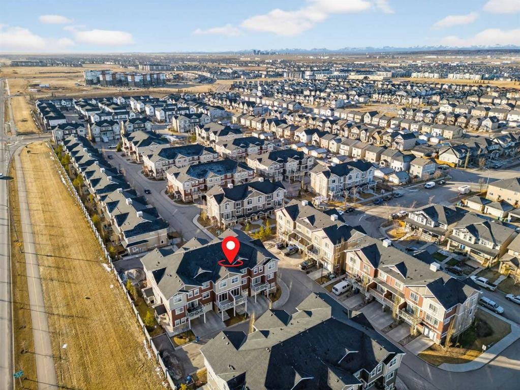 307 Skyview Ranch Grove Ne, Calgary, AB - Outdoor With View