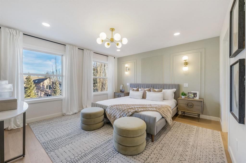 125 Discovery Place Sw, Calgary, AB - Indoor Photo Showing Bedroom