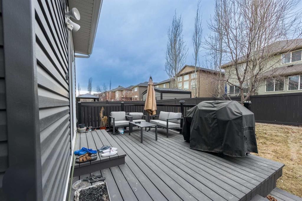 76 Evanspark Circle Nw, Calgary, AB - Outdoor With Deck Patio Veranda With Exterior