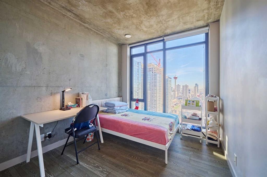 2408-1010 6 Street Sw, Calgary, AB - Indoor Photo Showing Bedroom