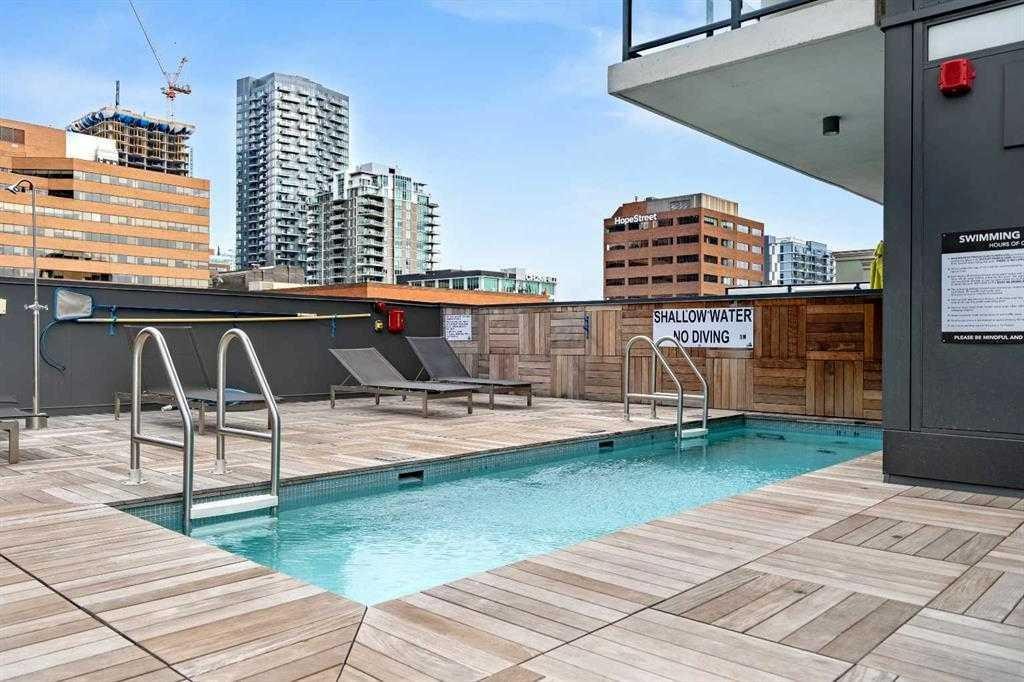 2408-1010 6 Street Sw, Calgary, AB - Outdoor With Deck Patio Veranda