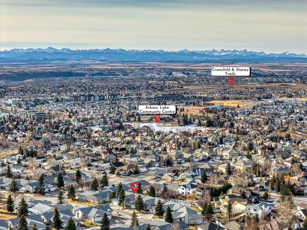 301 Arbour Cliff Close Nw, Calgary, AB - Outdoor With View