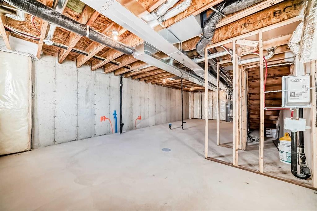 241 Bridgeport Gate, Chestermere, AB - Indoor Photo Showing Basement