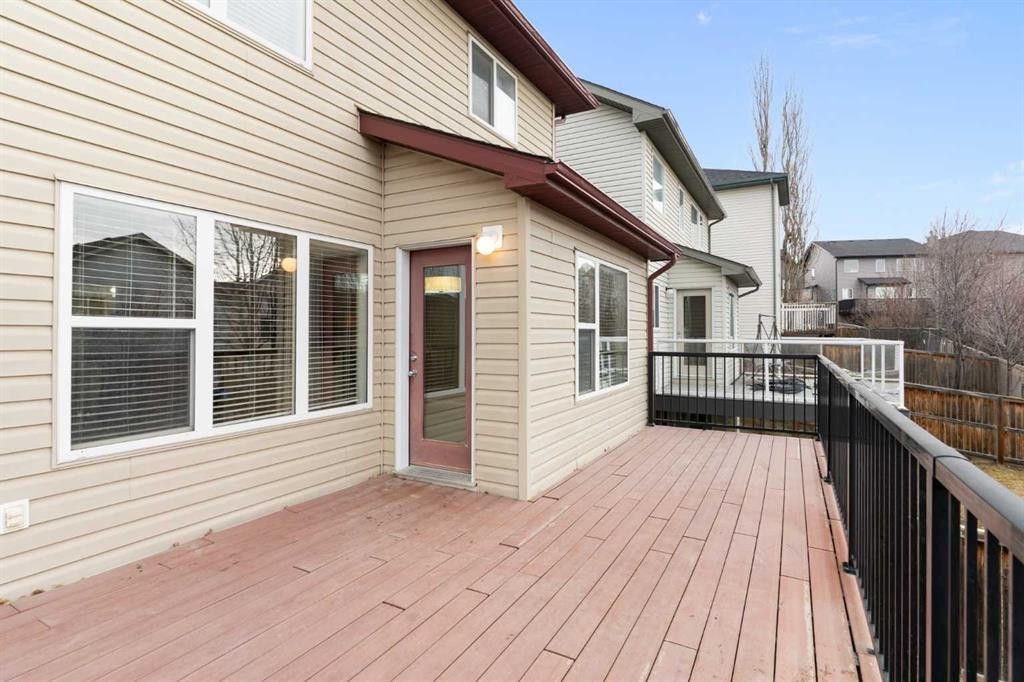 129 Evansbrooke Way Nw, Calgary, AB - Outdoor With Deck Patio Veranda With Exterior