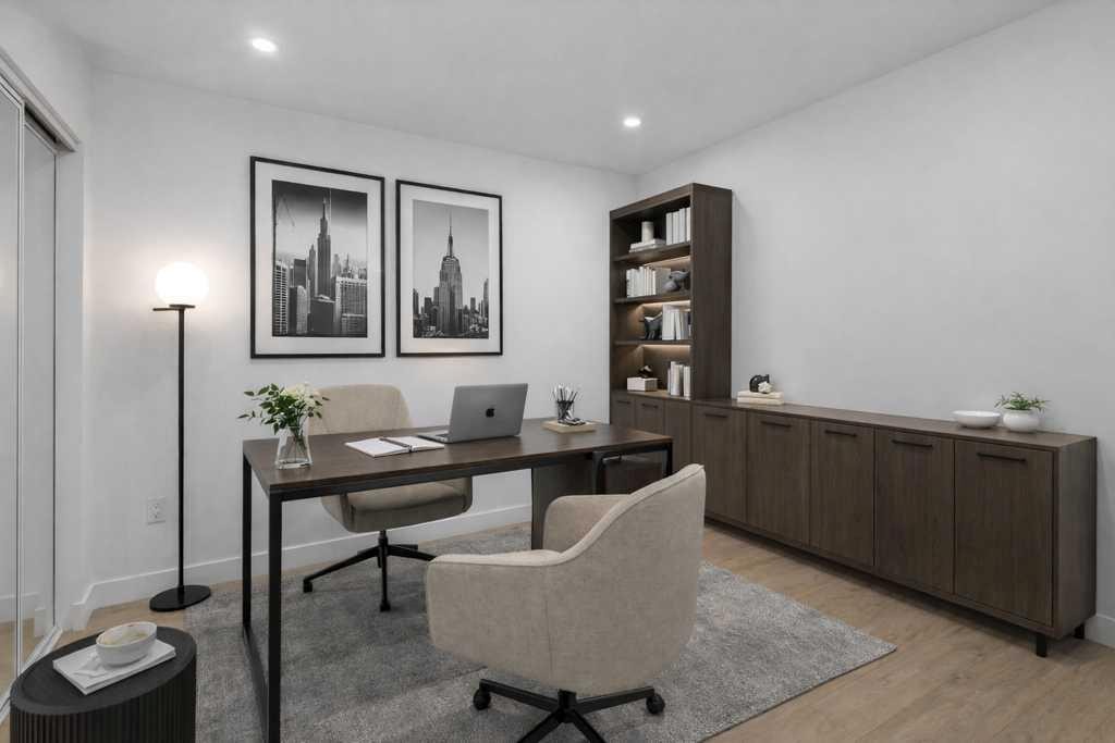 409-8375 Broadcast Avenue, Calgary, AB - Indoor Photo Showing Office