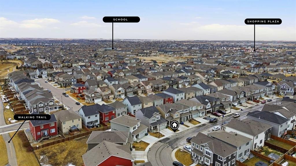 717 Windrow Manor Sw, Airdrie, AB - Outdoor With View