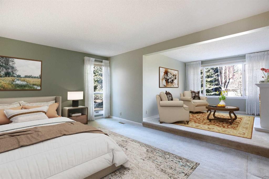 32-275 Woodridge Drive Sw, Calgary, AB - Indoor Photo Showing Bedroom