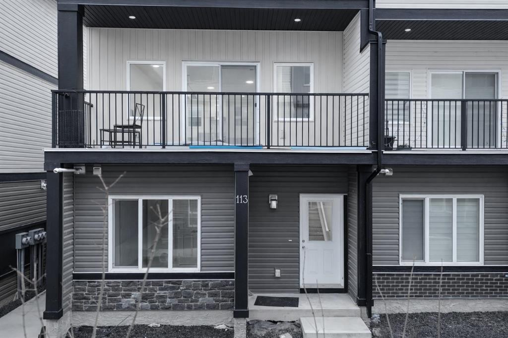 113 Corner Meadows Square Ne, Calgary, AB - Outdoor With Balcony With Exterior