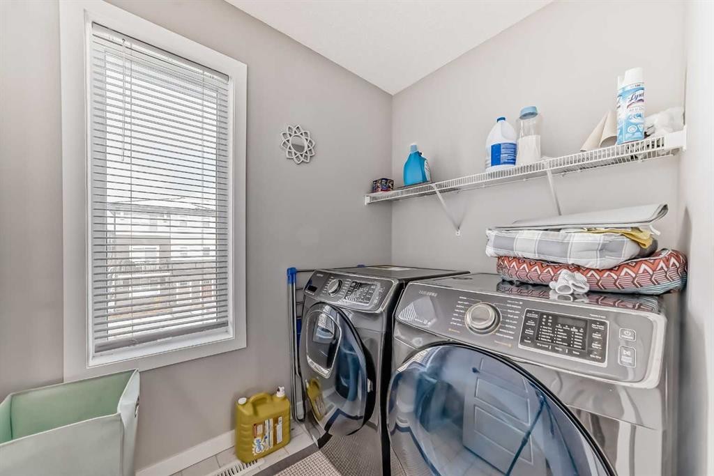 57 Cornerstone Manor Ne, Calgary, AB - Indoor Photo Showing Laundry Room