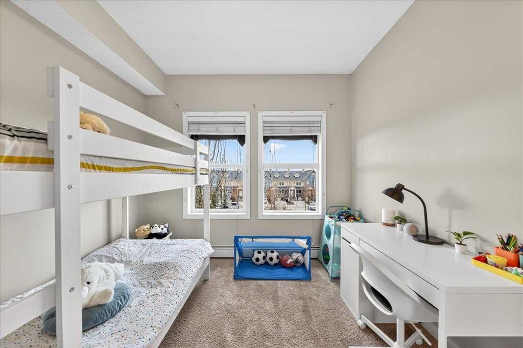 302-200 Cranfield Common Se, Calgary, AB - Indoor Photo Showing Bedroom