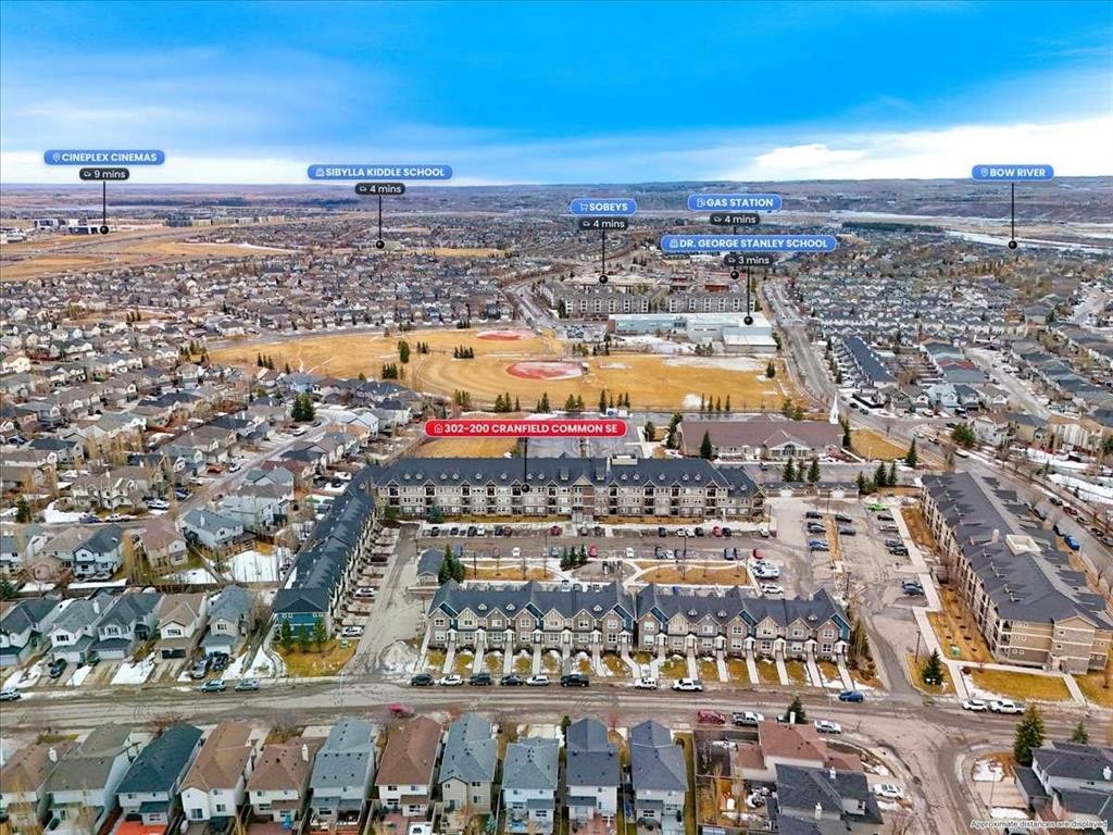 302-200 Cranfield Common Se, Calgary, AB - Outdoor With View