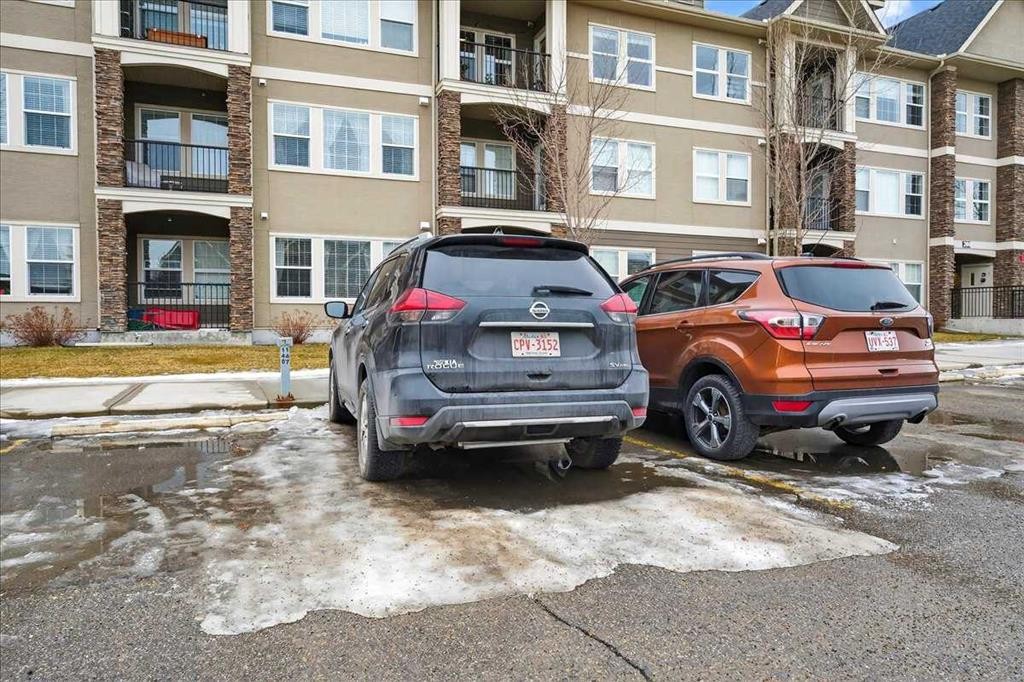 302-200 Cranfield Common Se, Calgary, AB - Outdoor With Balcony With Facade