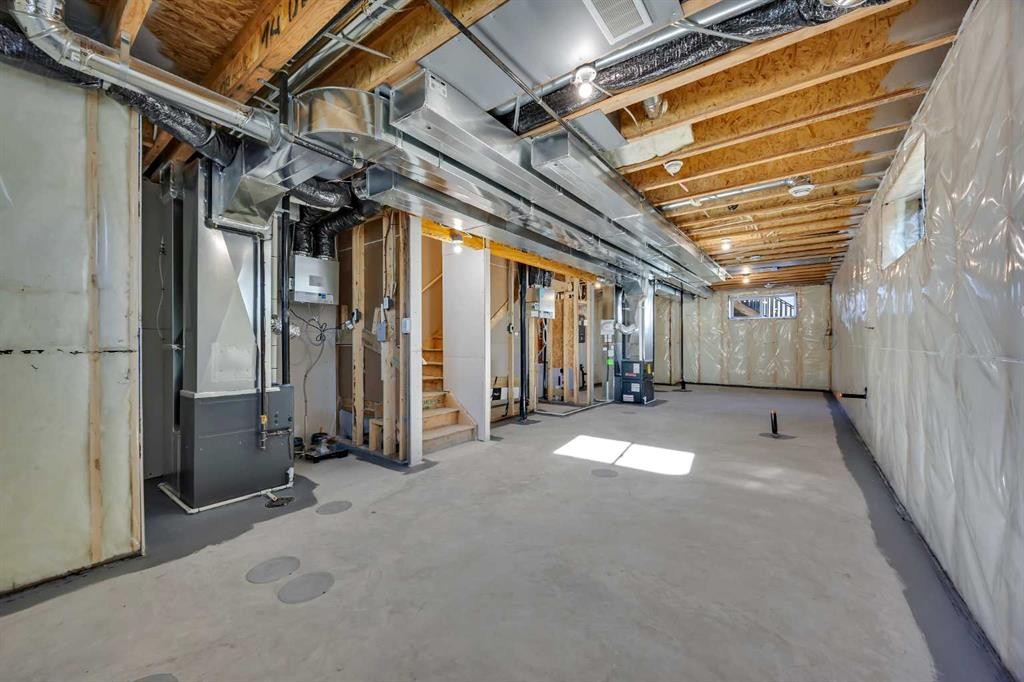 14 Versant Path Sw, Calgary, AB - Indoor Photo Showing Basement