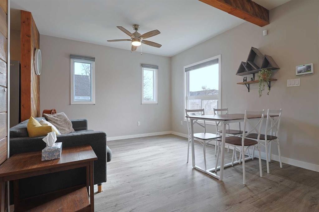 18 Maple Street, Okotoks, AB - Indoor Photo Showing Dining Room