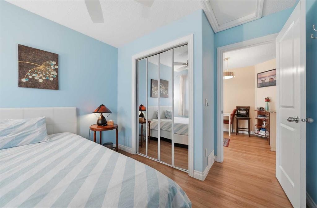 80 Taradale Drive South, Calgary, AB - Indoor Photo Showing Bedroom