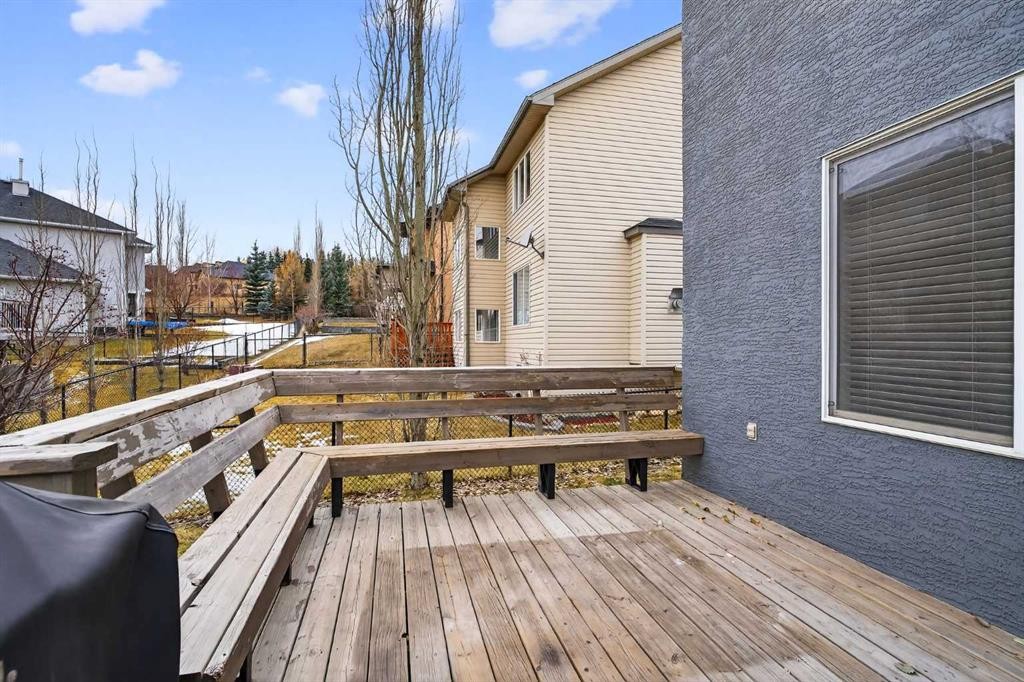 69 Elkton Way Sw, Calgary, AB - Outdoor With Deck Patio Veranda With Exterior
