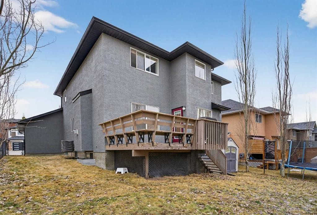 69 Elkton Way Sw, Calgary, AB - Outdoor With Deck Patio Veranda With Exterior