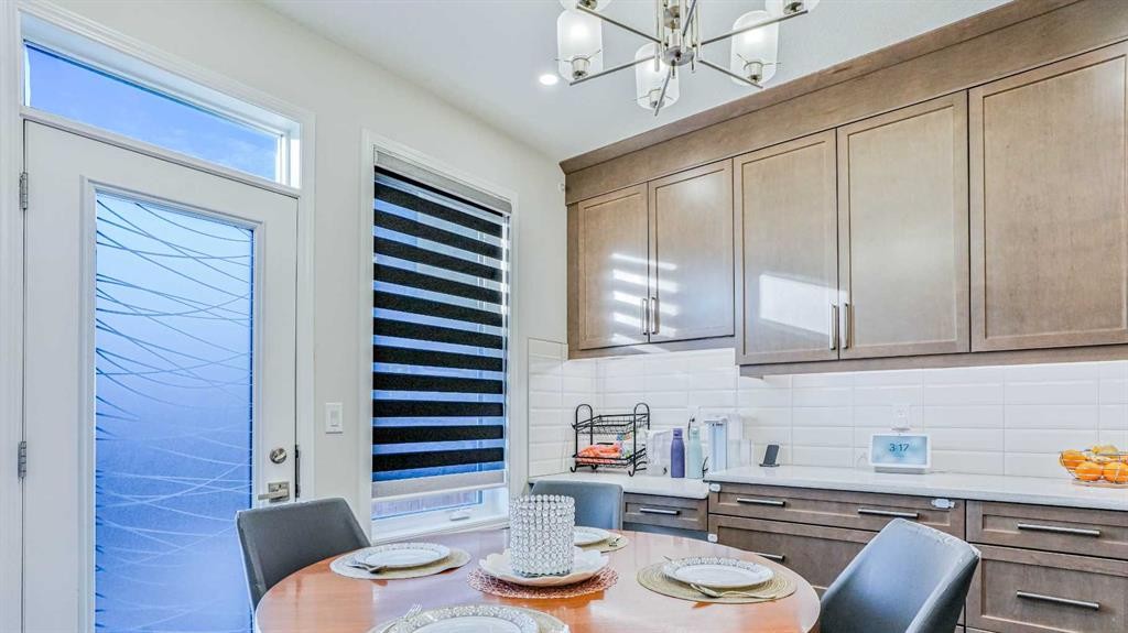 69 Carrington Way Nw, Calgary, AB - Indoor Photo Showing Dining Room