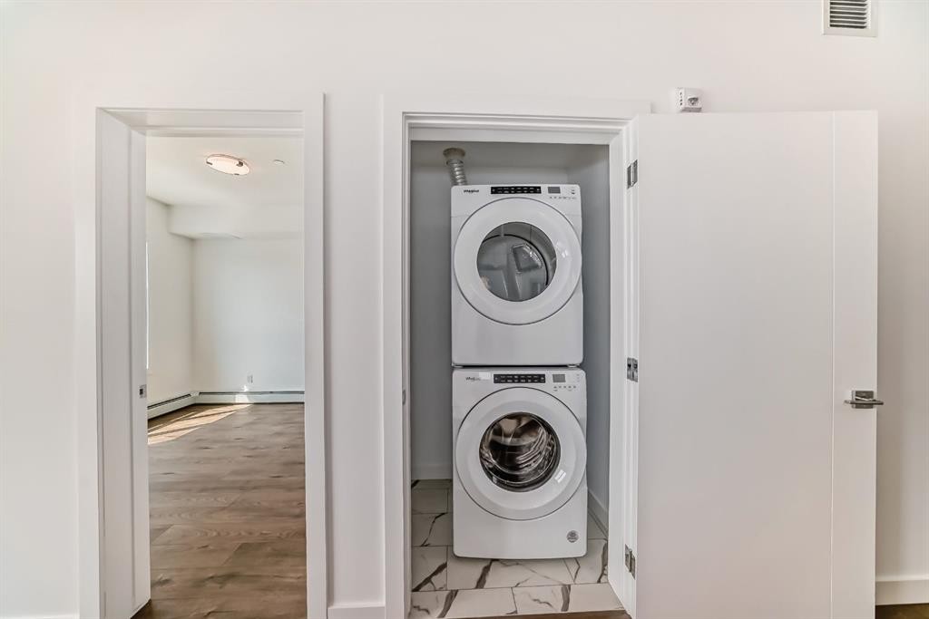 1408-60 Skyview Ranch Road Ne, Calgary, AB - Indoor Photo Showing Laundry Room