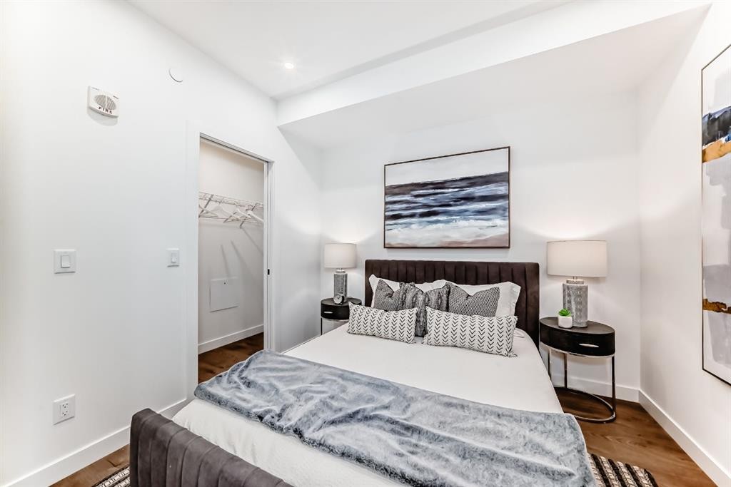 236-110 18A Street Nw, Calgary, AB - Indoor Photo Showing Bedroom
