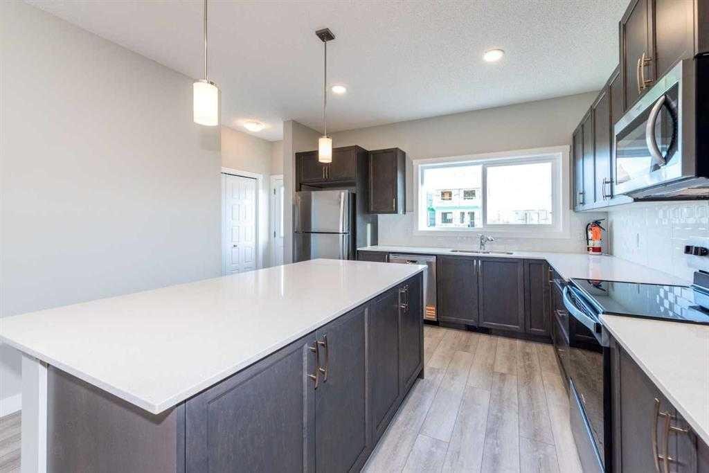 1904 Cornerstone Boulevard Ne, Calgary, AB - Indoor Photo Showing Kitchen With Stainless Steel Kitchen With Upgraded Kitchen