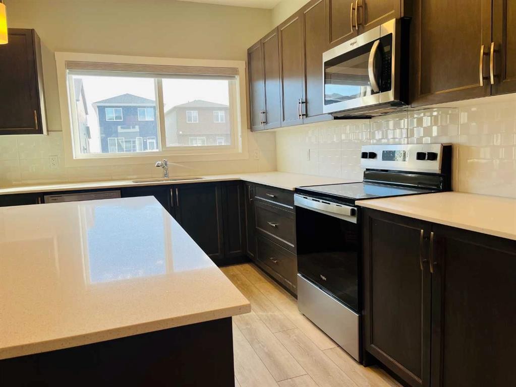 1904 Cornerstone Boulevard Ne, Calgary, AB - Indoor Photo Showing Kitchen
