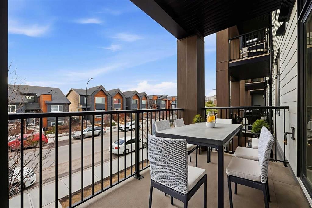 4210-200 Seton Circle Se, Calgary, AB - Outdoor With Balcony With Exterior