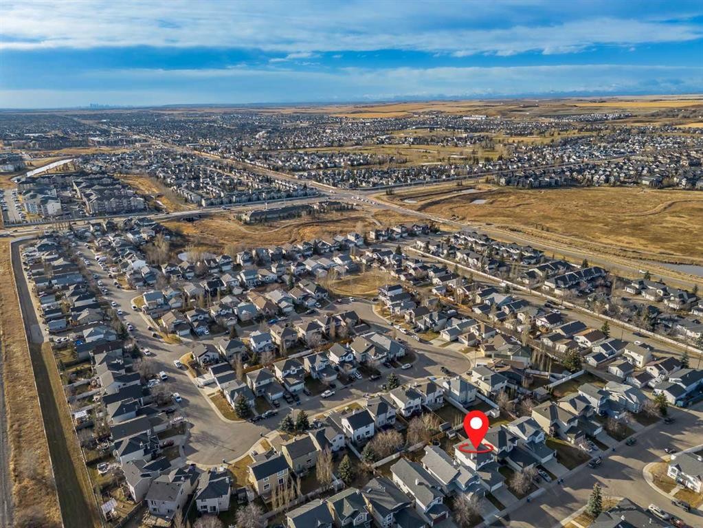67 Silver Springs Way Nw, Airdrie, AB - Outdoor With View