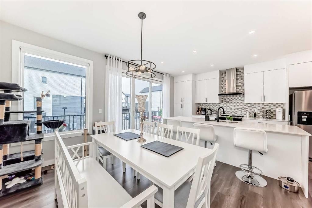71 Skyview Ranch Avenue Ne, Calgary, AB - Indoor Photo Showing Kitchen With Double Sink With Upgraded Kitchen