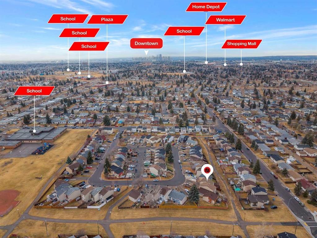 63 Penworth Close Se, Calgary, AB - Outdoor With View