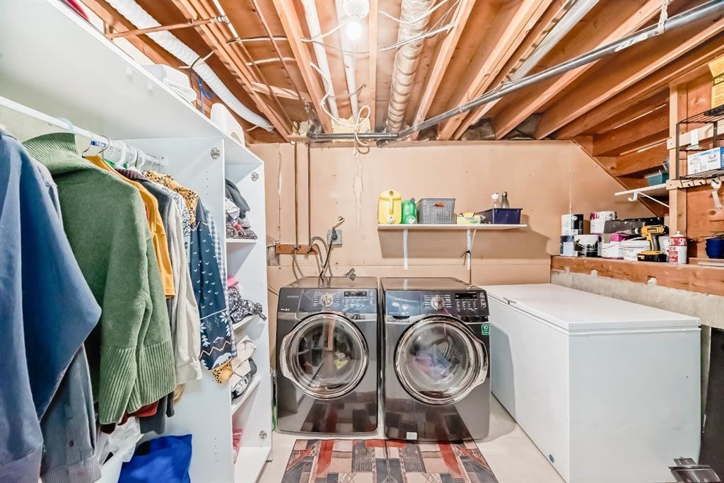 236 Pinecliff Way Ne, Calgary, AB - Indoor Photo Showing Laundry Room