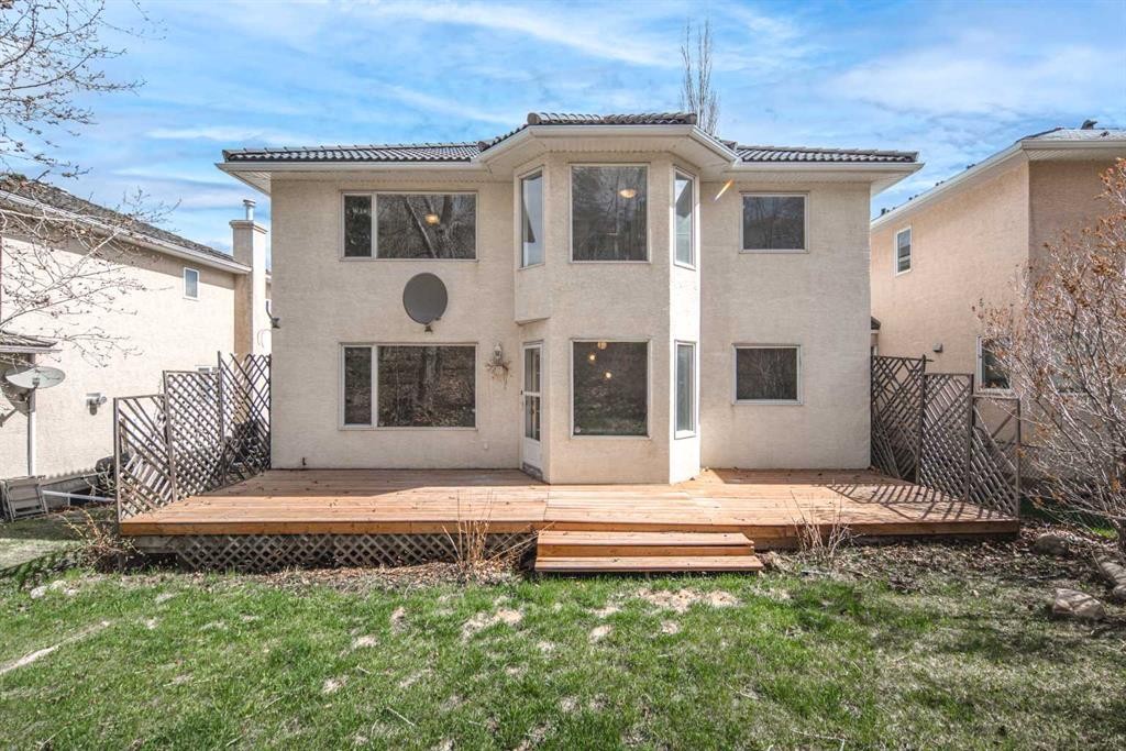 79 Hamptons Heights Nw, Calgary, AB - Outdoor With Deck Patio Veranda
