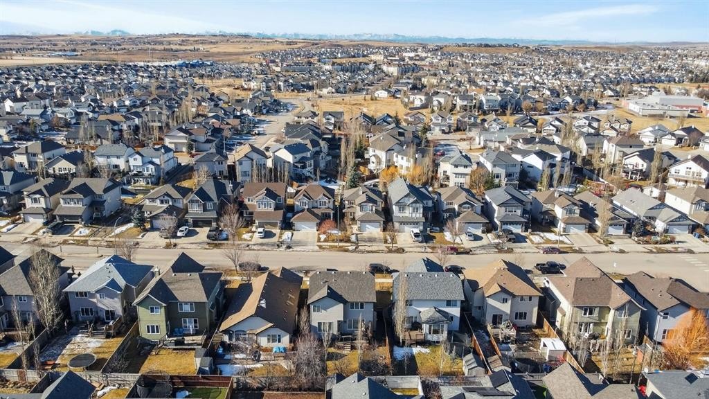 208 Cimarron Drive, Okotoks, AB - Outdoor With View