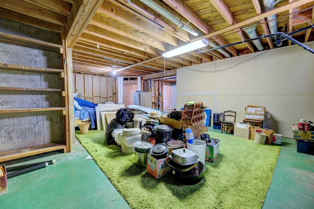 14 Munro Crescent, Red Deer, AB - Indoor Photo Showing Basement