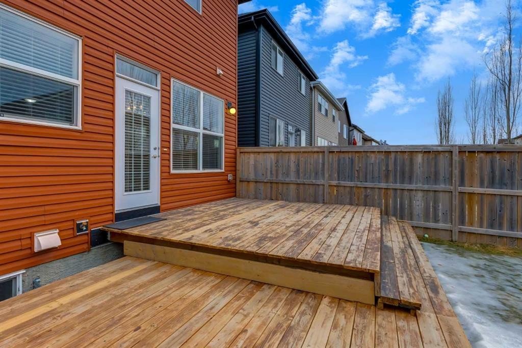 301 Auburn Meadows Boulevard Se, Calgary, AB - Outdoor With Deck Patio Veranda With Exterior