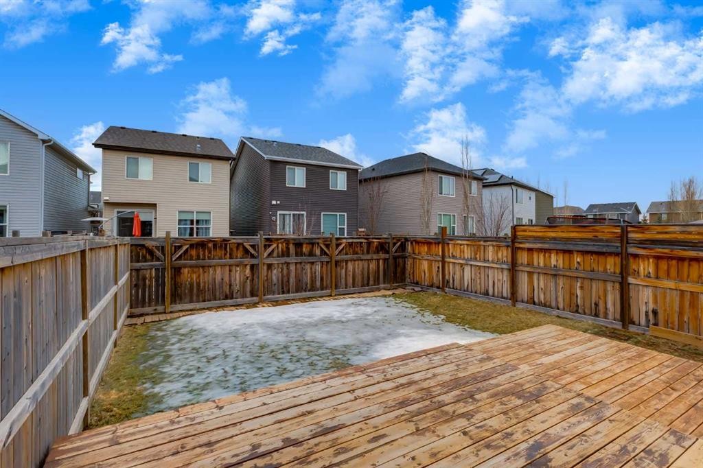301 Auburn Meadows Boulevard Se, Calgary, AB - Outdoor With Deck Patio Veranda With Exterior