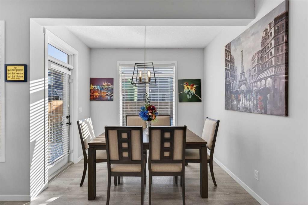 78 Corner Meadows Row Ne, Calgary, AB - Indoor Photo Showing Dining Room