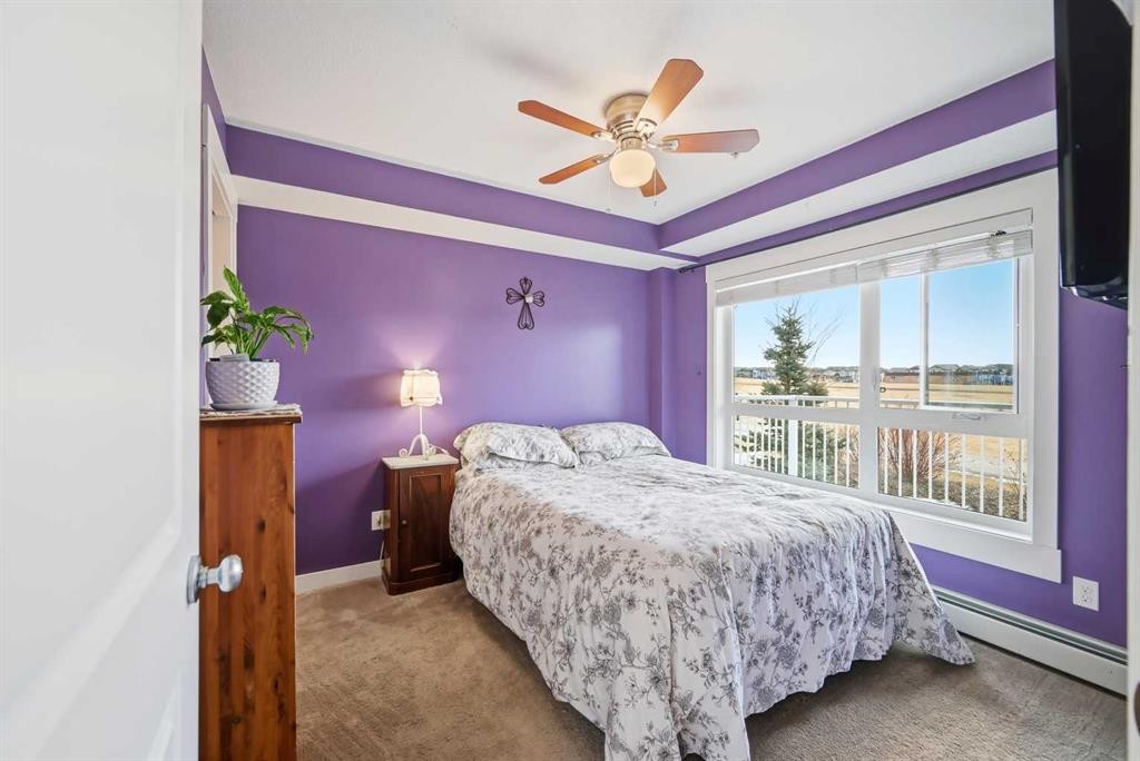 7206-302 Skyview Ranch Drive Ne, Calgary, AB - Indoor Photo Showing Bedroom