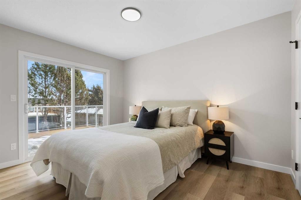 198 Silver Brook Road Nw, Calgary, AB - Indoor Photo Showing Bedroom
