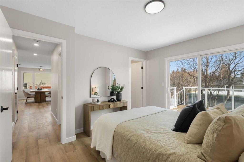 198 Silver Brook Road Nw, Calgary, AB - Indoor Photo Showing Bedroom