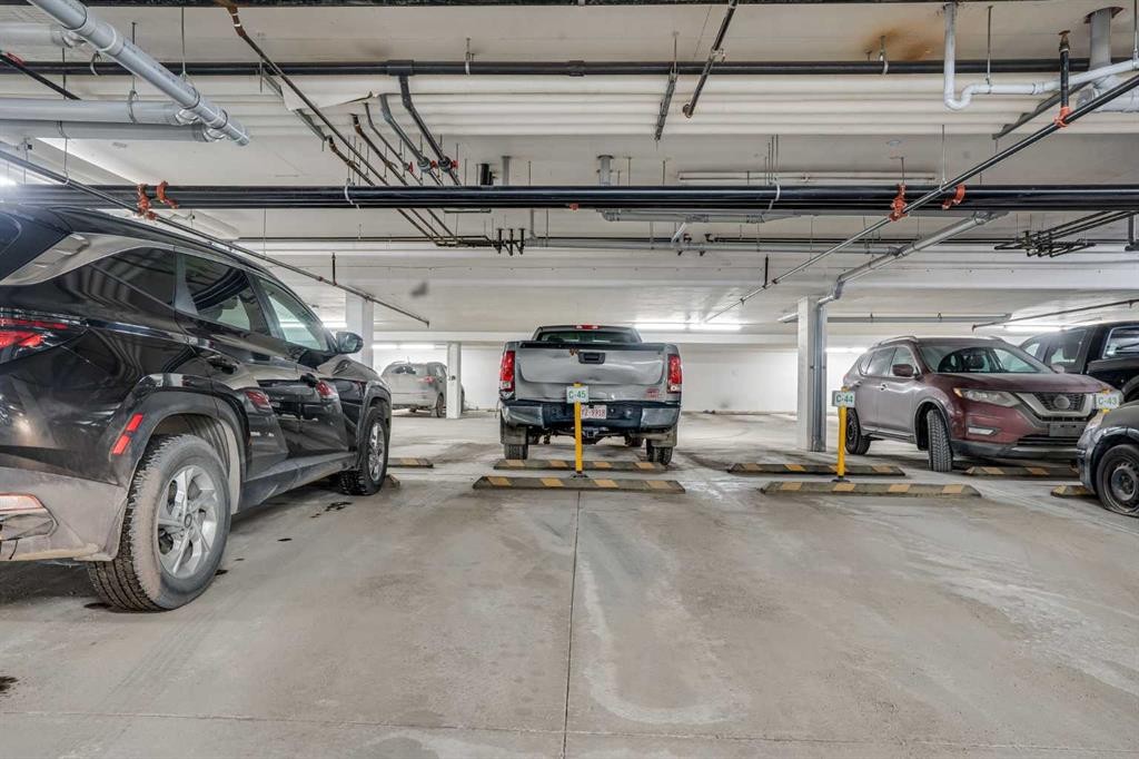 3209-215 Legacy Boulevard Se, Calgary, AB - Indoor Photo Showing Garage