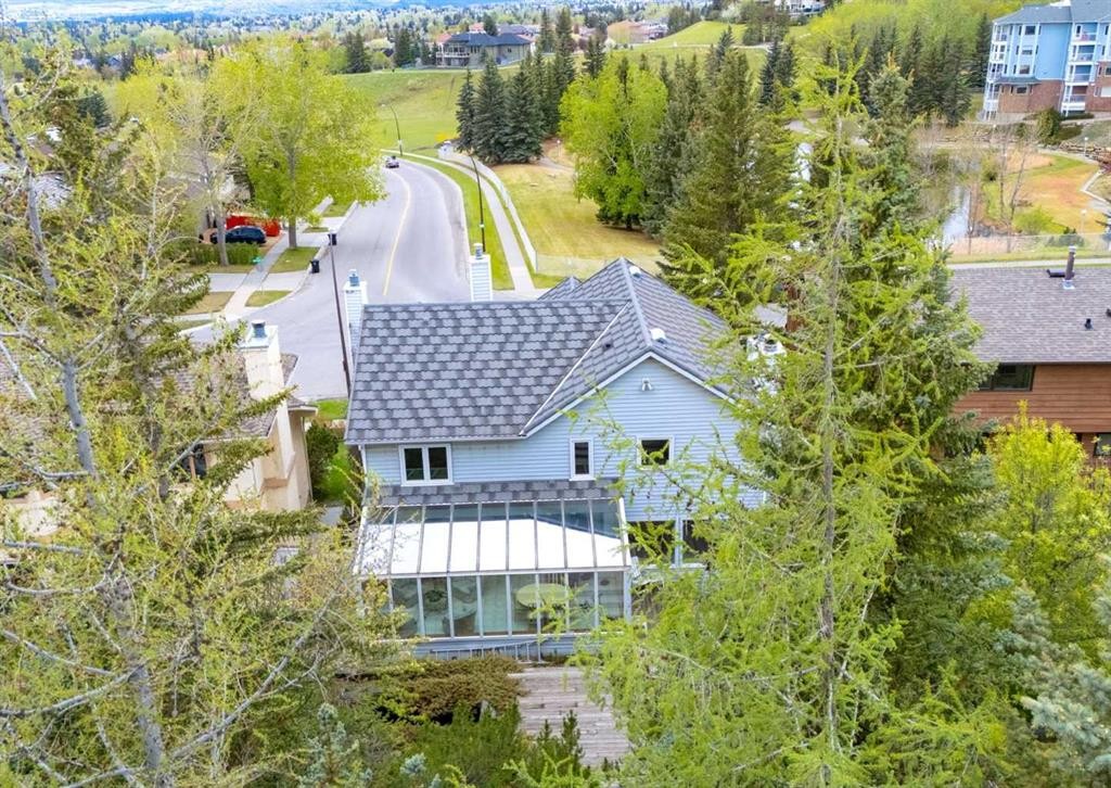 164 Hawksbrow Drive Nw, Calgary, AB - Outdoor With Deck Patio Veranda With View